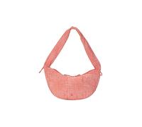 Moon Bag Ruffle vichy hot coral