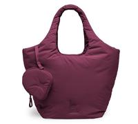 GOT BAG Tote Bag CLOUD | Recycelte Nylon Laptop Tasche | Wasserabweisende Puffer Shopper mit 14" Laptopfach und Abnehmbarer Innentasche