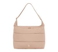 GOT BAG Schultertasche Puffer Square Bag | Gesteppte Handtasche mit 13” Laptopfach Wasserabweisend |Puffy Schultertasche mit verstellbaren Gurt (pearl)