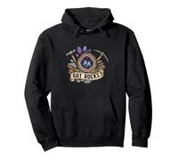 Got Rocks? Geode Crystal Rockhound Geologist Mining Fan Pullover Hoodie