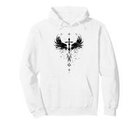 Goth Girl Engel Gothic Kreuz Emo Grunge Ästhetik Pullover Hoodie