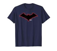 Gotham Knights Red Hood Logo T-Shirt, Herren, Marineblau, S