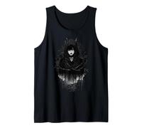 Gothic Emo Alt Girl Rosen Dornen Dark Aesthetic Tank Top