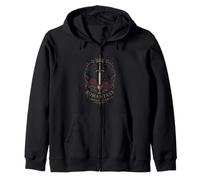 Gothic Fantasy Romance Reader Krone Schwert Rabe Rosen Kapuzenjacke