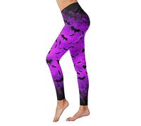 Gothic Hose Damen -Punk Hose Damen Leggings Damen High Waist Steampunk Retro Mittelalter Hose Stretch Strumpfhose mit Muster Pants Gym Sport Yoga Hosen Leicht Streetwear Party Halloween Kostüm