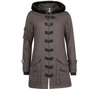 Gothicana by EMP Bloodsucker Winterjacke dunkelgrau in L