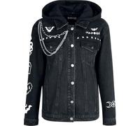 Gothicana by EMP The Witching Hour Jeansjacke schwarz in S