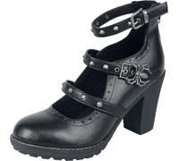 Gothicana by EMP High Heels With Straps And Rivets High Heel schwarz in EU41