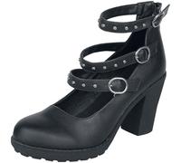 Gothicana by EMP High Heels mit Riemen und Nieten High Heel schwarz in EU41