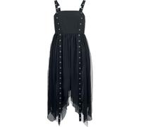 Gothicana by EMP Vailed in Darkness Mittellanges Kleid schwarz in M