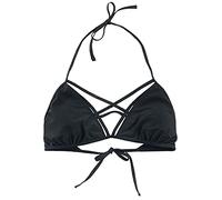 Gothicana by EMP Mix And Match Bikini-Oberteil schwarz in XXL