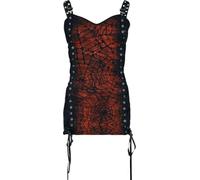 Gothicana by EMP Tank-Top with Spider-Web Frontprint Top schwarz in M