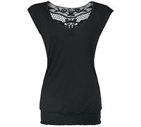Gothicana by EMP Backlace T-Shirt schwarz in 3XL