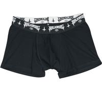 Black Blood by Gothicana Heart and Sword Boxershort-Set schwarz in XL