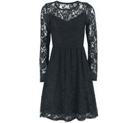 Gothicana by EMP Lace Dress Kurzes Kleid schwarz in 3XL