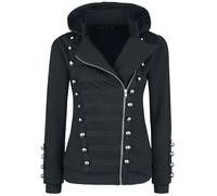 Gothicana by EMP Let It Rock Kapuzenjacke schwarz in M