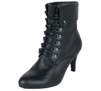 Gothicana by EMP Damen Schwarze hohe Stiefeletten EU38