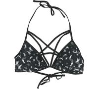 Gothicana by EMP Pentagramm Bikini Top Bikini-Oberteil schwarz in XXL