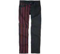 Gothicana by EMP Pete - Two-Tone-Jeans Jeans schwarz in W34L34
