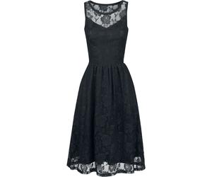 Gothicana by EMP Sleeveless Lace Dress Mittellanges Kleid schwarz in M