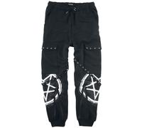 Gothicana by EMP Sweatpants With Pockets and Straps Stoffhose schwarz in 4XL
