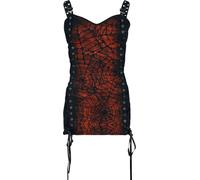 Gothicana by EMP Tank-Top with Spider-Web Frontprint Top schwarz in XL