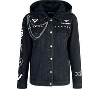 Gothicana by EMP The Witching Hour Jeansjacke schwarz in XL