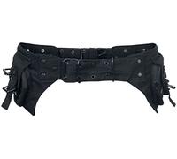 Gothicana by EMP Unisex schwarze Gürteltasche Standard