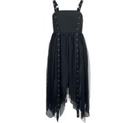 Gothicana by EMP Vailed in Darkness Mittellanges Kleid schwarz in M