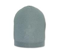 Sterntaler Mädchen GOTS Strickmütze, grün, 45