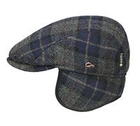 Gottmann Jackson-K-G Flatcap aus Wolle mit Ohrenklappen - Marine-Dunkelgrau (12) - 58 cm