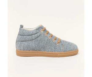 Gottstein 103 Wool Walker HIGH | Damen Woll-Sneaker | Farbe grey | Sneaker in Größe 37 grey 37
