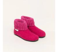 Gottstein Alpine Boot FE | Kinder Hausschuh | Kinder Filz-Hausschuh | Farbe raspberry | Kinder-Hausschuh in Größe 29 raspberry 29