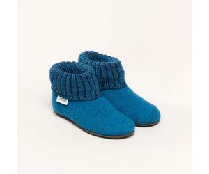 Gottstein Alpine Boot FE | Kinder Hausschuh | Kinder Hausschuh | Farbe Arctic Blue | Pantoffel in Größe 33 Arctic Blue 33