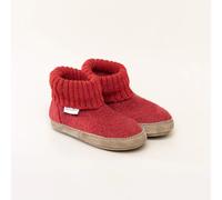 Gottstein Alpine Boot LE | Kinder Filz-Hausschuh | Farbe red | Kinder-Hausschuh in Größe 22 red 22