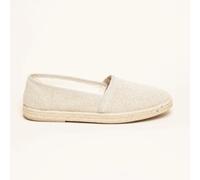 Gottstein Camping Linen uni V Linen-Schuh für Damen & Herren | Größe 39 beige 39