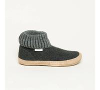 Gottstein Dakota Hüttenschuh für Damen & Herren | Filz-Hausschuh Made in Tirol | Farbe schwarz Größe 47 charcoal 47