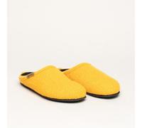 Gottstein Filz-Hausschuh ALP-COMFORT-FE - Damen & Herren Pantoffel aus 100% Schurwolle mit Komfort-Einlagesohle gelb 38