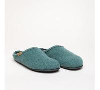 Gottstein Filz-Hausschuh ALP-COMFORT-FE – 100% Schurwolle, Komfort-Einlagesohle – Oceangreen, Gr. 40