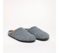 Gottstein Filz-Hausschuh Alpine Light - Damen & Herren Pantoffel aus 100% Schurwolle Graumele, 43