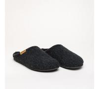 Gottstein Filz-Hausschuh Alpine Light - Damen & Herren Pantoffel aus 100% Schurwolle Kohle, 39