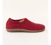 Gottstein Filz-Hausschuh Alpine Midcut RU für Damen & Herren Größe 41 | Farbe red red 41