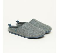 Gottstein Filz-Hausschuh Wool Slide-in für Damen & Herren - Pantoffel aus 100% recycelter Schurwolle mit Gummisohle & Komfort-Einlagesohle grau 40