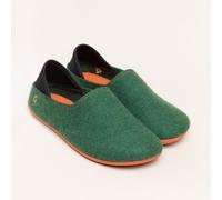 Gottstein Wool Slip-On Pantoffel Grün(green/orange) 39
