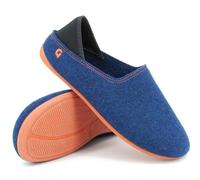 Gottstein Wool Slip-On Damen Filzhausschuh midnight/orange 43