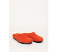 Gottstein - Filzpantoffel aus Merinowolle und Naturlatex red orange - Gr. - 36