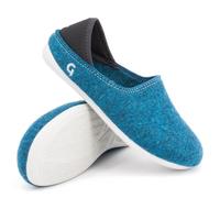 Gottstein Filzpantoffel Wool Slip-On Kids Petrol/grey, 30