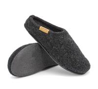 Gottstein Filzpantoffeln Alpine Comfort FE - 100% Schurwolle, Komfort-Einlegesohle, Schwarz 38