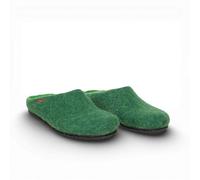 Gottstein Hausschuhe Magicfelt 709 (100% Wolle) dunkelgrün (Größe 43-46), Größe Euro (US) 44