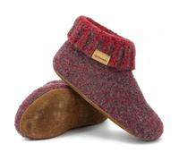 Gottstein Österreich-Marke Magicfelt Knit Boot Unisex - 700 38 Rot(Rot_Graumele)